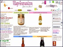 Aperu du site Village Gourmand - picerie fine, produits du terroir et bio
