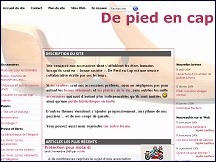 Aper�u du site De Pied en Cap - forum d�di� � la mode et accessoires de mode