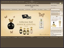Aperu du site Annick Goutal - maison de haute parfumerie, vente de parfums