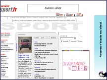 Sport sur le portail de tous les sports Sport.fr