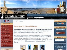Aperu du site Tregor Whisky - vente de whisky single malt