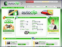 Aperu du site Auto Clip - petites annonces automobiles en vido