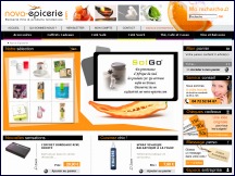 Aper�u du site Nova Epicerie - �picerie fine en ligne: produits originaux et tendance