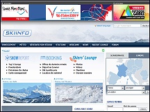 Aperu du site Ski Info - informations sur les stations de ski en Europe