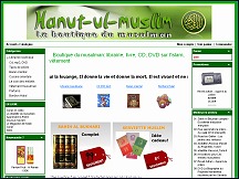 Aperu du site Hanut-ul-muslim - librairie musulmane, articles pour musulmans
