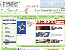 Aperçu du site GlobeTrotter.net