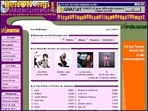 Best of Songs sur Bestofsongs.com - paroles de chansons