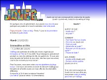 Aperçu du site Joueb.com - Créez votre propre blog