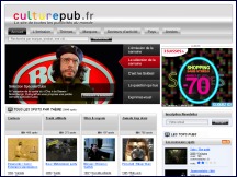Aper�u du site Culture Pub - vid�oth�que de la pub en ligne