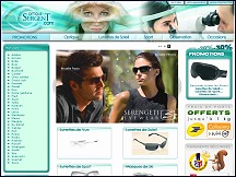 Aperu du site Optique Sergent - lunettes et matriel d'observation de grandes marques