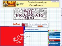 Aperçu du site Bac Français