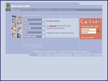 Aperçu du site France Examen - corrigés et résultats examens, bac, brevet, grandes écoles
