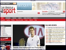 Aperu du site Les Dessous du Sport - actualit du sport, revue de presse trangre sportive