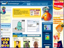 Aperçu du site Ilovemessenger - Customisez votre messenger!