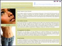 Aperu du site ChirurgieEsthetiqueAZ.com - chirurgie esthtique, plastique, reconstructrice