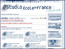 Aperu du site Studio Ecole de France: cole de radio