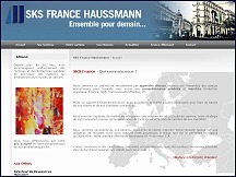 Aperu du site SKS France Haussmann - cabinet de recrutement  Paris