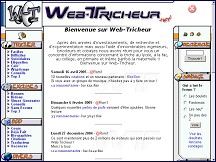 Aperçu du site Web Tricheur