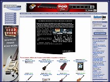 Aper�u du site Guitariste.com - site de passionn�s de guitare et de basse