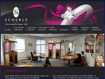Aperu du site Maison Scherl  Paris - bijouterie joaillerie de luxe