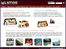 Aperçu du site Laffiche.fr