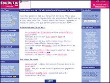 Aperçu du site Fou du Jeu - tous les jeux d'argent et résultats sur Foudujeu.com