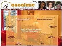 Aperu du site Accalmie - cabinet de mdiation familiale  Boulogne-Billancourt