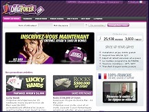 Aperu du site Chilipoker.com - spcialiste franais pour jouer au poker en ligne