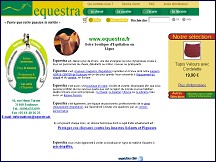 Aperu du site Equestra - A cheval avec Equestra.fr