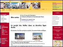 Aperu du site Ville de Chambry - informations et actualits de Chambry, Savoie