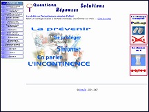 Aperu du site Incontinence.fr - site d'informations sur les incontinences urinaires