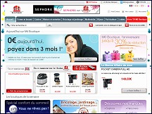 Aper�u du site M6 Boutique - boutique de T�l�achat de la cha�ne de t�l� M6