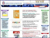 Aperçu du site CCIP Paris