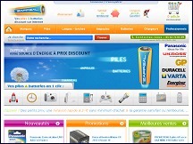 Aperu du site Zappeal - vente en ligne de piles et batteries  prix discount