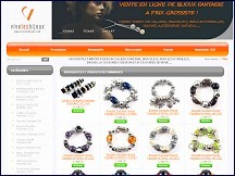 Aperu du site Vive les Bijoux - vente de bijoux fantaisie aux prix de gros
