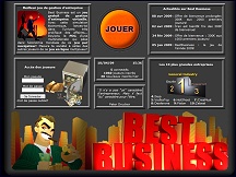 Aperu du site Best Business - jeu gratuit de gestion d'entreprise en ligne