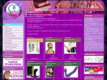 Aperu du site SexBootik - sexshop online, lingerie sexy, sextoys