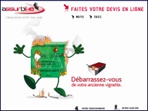 Aper�u du site Assurbike - assurance low cost, sp�cial deux roues
