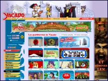 Aperu du site Yacado - jeux gratuits en ligne