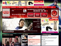 Aper�u du site Radio Voltage - hit radio � Paris et en Ile-de-France