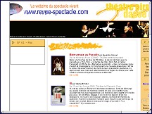Aperu du site Revue-spectacle.com