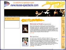 Aperçu du site Revue-spectacle.com