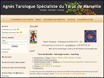 Aperu du site Agns Tarologue - spcialiste du Tarot de Marseille