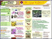 Aper�u du site Plantes et Jardins