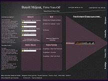 Aper�u du site Beno�t M�jean - com�dien voix-ff, une voix � votre image