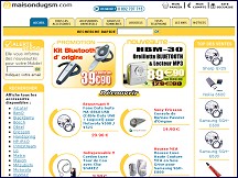 Aperçu du site Maison du GSM