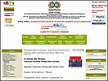 Aperçu du site Lilozaffaires - vêtements et chaussures de marque pour homme et femme