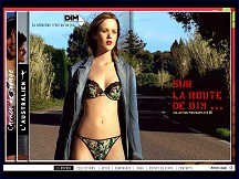 Aperçu du site DIM - avec Dim la séduction n'est qu'un jeu