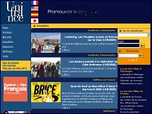 Aperçu du site Unifrance