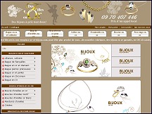Aperu du site Des Filles en OR - bijouterie en ligne, bijoux en or  prix discount